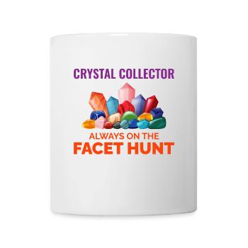 Crystal Collecting Rock Hunting Mineral Collector - Mug - white - Front