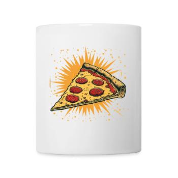 Pizza Slice Graphic - Mug - white - Front