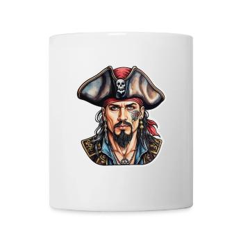 Pirate Neo Traditional Style - Mug - white - Front