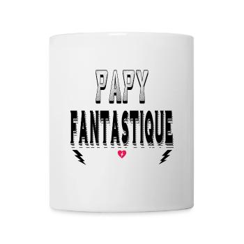 Papy Fantastique - Mug blanc - blanc - Devant