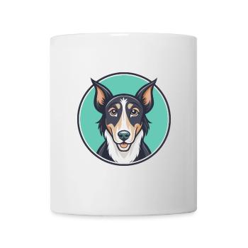 Ariegeois Chien Race Dessin Animé Kawaii Clipart Animal - Mug blanc - blanc - Devant