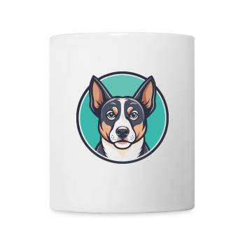 Österreichischer Brandlbracke Hund Rasse Cartoon Kawaii Haustier - Tasse - Weiß - Vorne
