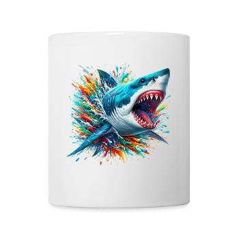 Shark - Mug - white - Front