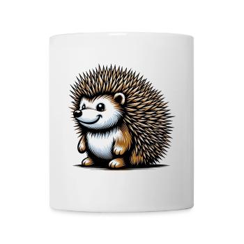 Igel - Tasse - Weiß - Vorne