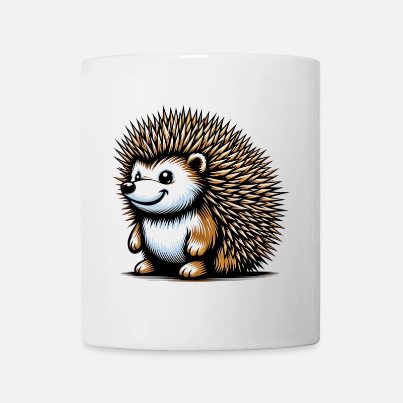 Igel - Tasse - Weiß