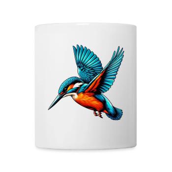 Martin-pêcheur - Mug blanc - blanc - Devant