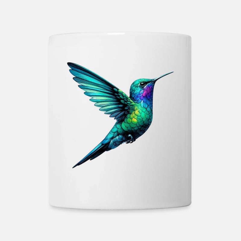 Kolibri - Tasse - Weiß