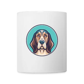 Bracco Italiano Hunderasse Cartoon Kawaii Clipart - Tasse - Weiß - Vorne
