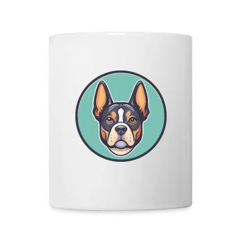 Braque Saint Germain Hunderasse Cartoon Kawaii Haustier - Tasse - Weiß - Vorne