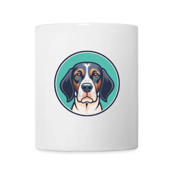 Burgos pointeur chien race dessin animé Kawaii Clipart - Mug blanc - blanc - Devant