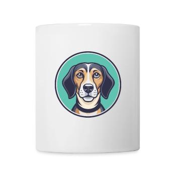 Canarien Warren Chien Chien Race Dessin Animé Kawaii Pet - Mug blanc - blanc - Devant