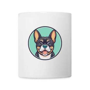 Cao De Castro Laboreiro Hunderasse Karikatur Kawaii - Tasse - Weiß - Vorne