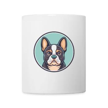 Chien Francais Tricolore Dog Breed Cartoon Kawaii - Mug - white - Front