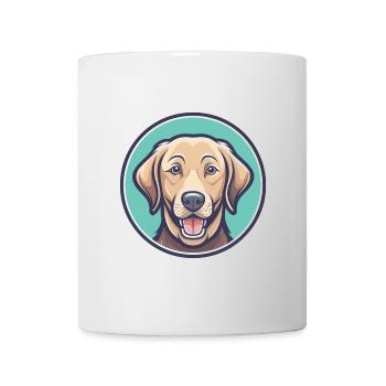 Chesapeake Bay Retriever Dog Breed Cartoon Kawaii - Mug - white - Front
