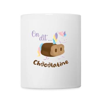Unicorn Chocolatine - Mug - white - Front