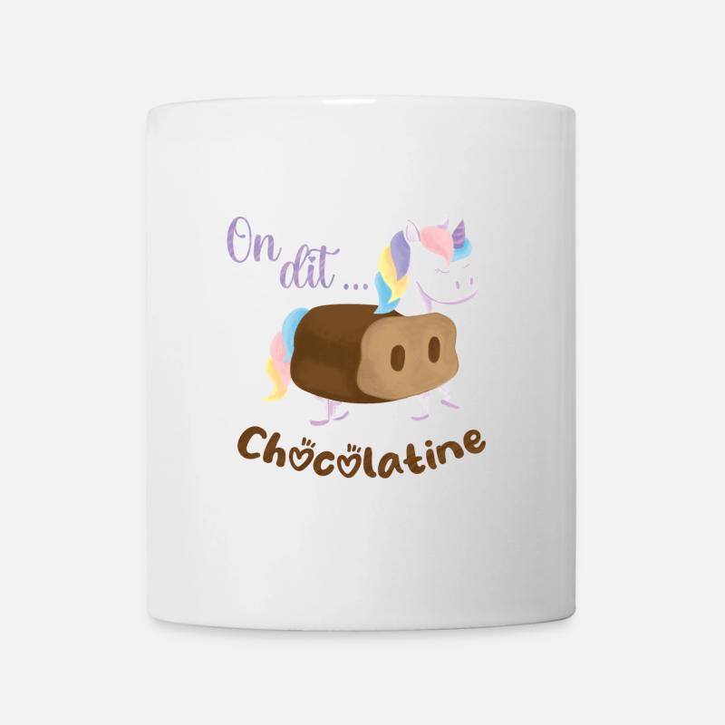 Einhorn Chokolatin - Tasse - Weiß