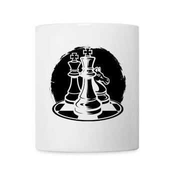 Chess pieces - Mug - white - Front