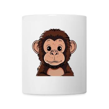 Singe Wilderness Singe - Mug blanc - blanc - Devant