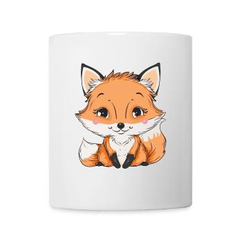 Fuchs Waldtier Wald - Tasse - Weiß - Vorne