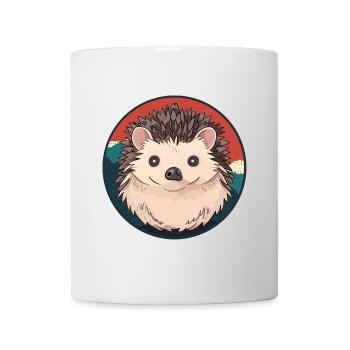 Hedgehog Spine Pointed - Mug - white - Front