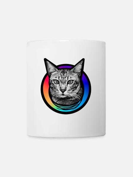 Rainbow Cat - Mug - white