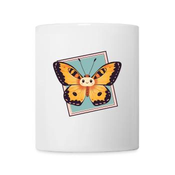 Animaux papillons - Mug blanc - blanc - Devant