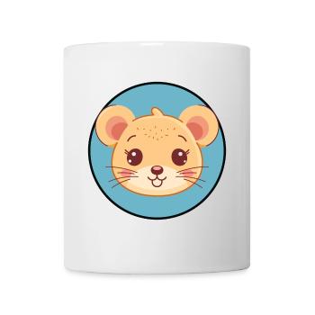 Mäuse Käse Nagetier - Tasse - Weiß - Vorne