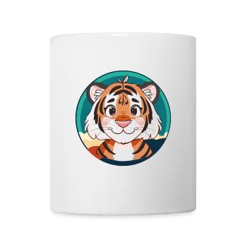 Tiger Luchs Katzen - Tasse - Weiß - Vorne