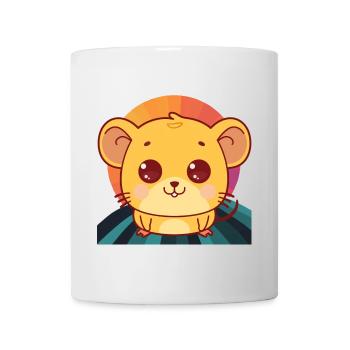 Mäuse Käse Ratte - Tasse - Weiß - Vorne