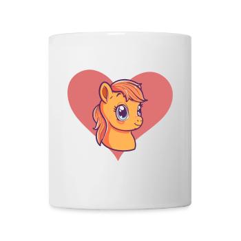 Pferd Ponyhof Pferde - Tasse - Weiß - Vorne