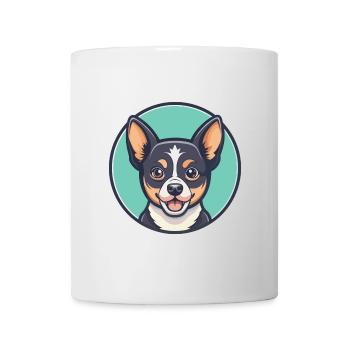Chongqing Chien Race Dessin animé Kawaii Clipart Animal - Mug blanc - blanc - Devant