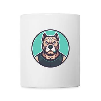 Cordoba Kampfhund Rasse Cartoon Kawaii Clipart - Tasse - Weiß - Vorne