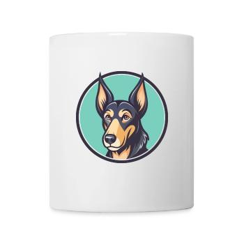 Drentsche Patrijshond Race de chien Dessin animé Kawaii animal de compagnie - Mug blanc - blanc - Devant