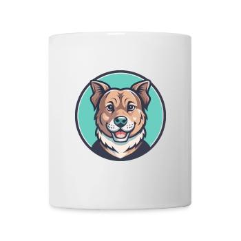 Florida Brown Dog Breed Cartoon Kawaii Clipart Pet - Mug - white - Front