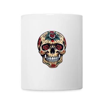 Skull Neo Traditional - Mug - white - Front