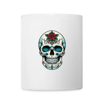 Skull Neo Traditional - Mug - white - Front