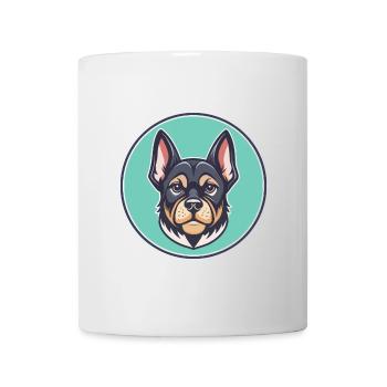 Gascon Saintongeois Chien Race Drôle Dessin Animé Kawaii - Mug blanc - blanc - Devant