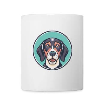 Halden Hound Hund Rasse Cartoon Kawaii Clipart Haustier - Tasse - Weiß - Vorne