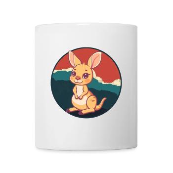 Kangaroo Aussie Kaengaroo - Mug - white - Front