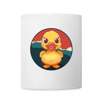 Schnabel Entchen Vogel - Tasse - Weiß - Vorne