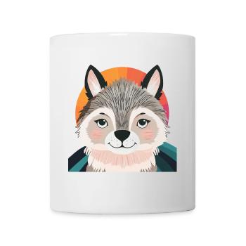 Wolves Pack Husky - Mug - white - Front