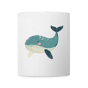 Meeresleben Meerestier Unter Wasser - Tasse - Weiß - Vorne