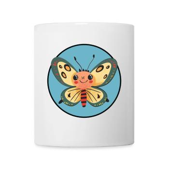 Papillon Papillon Animal - Mug blanc - blanc - Devant