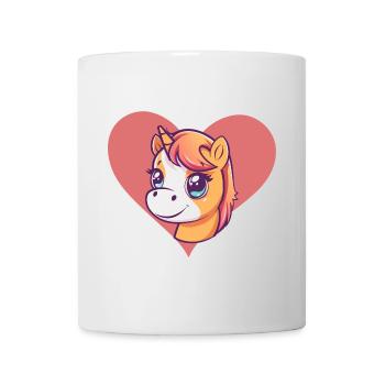 Einhorn Einhörner Fabel - Tasse - Weiß - Vorne