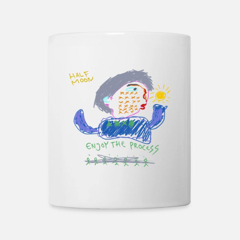 Profitez du processus - Mug blanc - blanc
