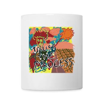 Trust the process - Mug - white - Front