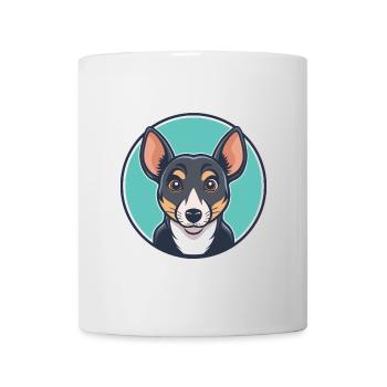 Majorque ratter chien race dessin animé Kawaii Clipart - Mug blanc - blanc - Devant