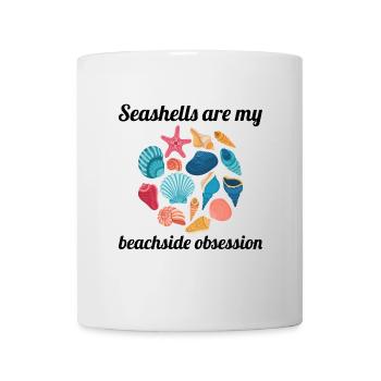 Seashells Collector Beachcomber Sea Shell Ocean - Mug - white - Front