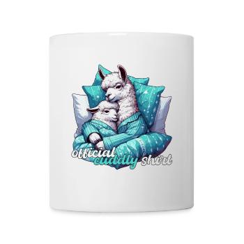 Cadeau officiel de lama, de lama, de lama - Mug blanc - blanc - Devant