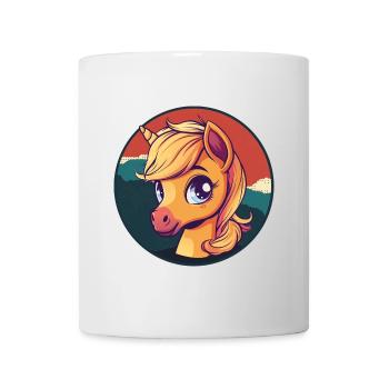 Ponyhof Pferde Pferd - Tasse - Weiß - Vorne